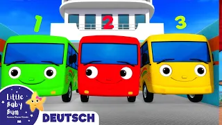 Zähle bis 10! Busse, Babys, Dinos | Kinderlieder | Little Baby Bum Deutsch | Cartoons für Kinder