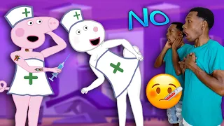 La Doctora Peppa y Suzy 🩺 No quiero ir al hospital