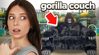 Building a JUNGLE GYM (ft. gorilla couch)