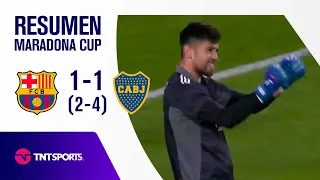 ¡TRIUNFO DEL XENEIZE ANTE EL BARCELONA POR PENALES!  🔵🟡| Barcelona 1 (2) - (4) 1 Boca | Resumen