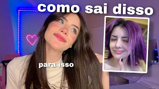 cuidados com o meu cabelo *recuperei do corte químico*