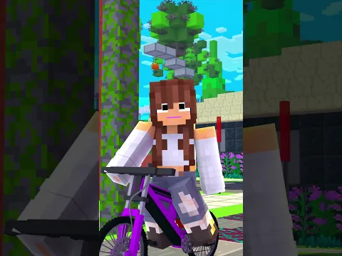 MARCELO com MEDO DE BICICLETA no MINECRAFT! 😂