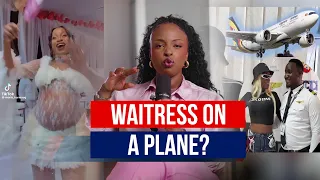 Sheebah Karungi to give birth abroad. KappaCat to become waitress on a Plane -  Plugged-In Episode 2