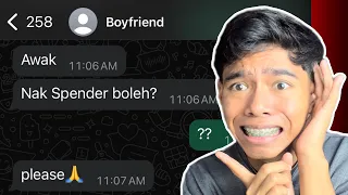 BOYFRIEND orang CHAT AKU !! TAKUTT !!