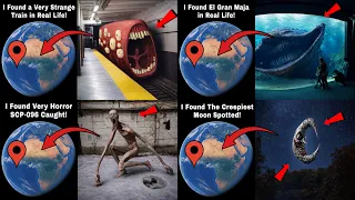 🔥I Found Creepy Train,Vs El Gran Maja, Vs SCP-096, Vs Very Horror Moon 🌙!