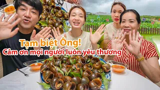 |1294| VĨNH BIỆT ÔNG NỘI VÀ TRỞ VỀ CUỘC SỐNG NGÀY THƯỜNG VỚI MÓN ỐC GÁC BẾP.