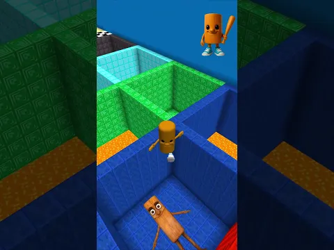 Italian Brainrot VS Squid Game Lava Jump Part 61 👯‍♂️ #italianbrainrot #minecraft #shorts