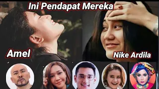 Amel dan Nike Ardila  saat pertama kali masuk TV  | Suara Nike Ardila tanpa musik bikin merinding