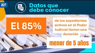 ¿Qué está haciendo el Poder Judicial para disminuir el rezago judicial?