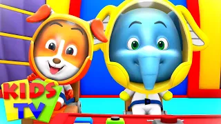 Rymdfärd | Rolig video | Barnens animerade filmer | Kids TV Svenska | Tecknade serier för barn