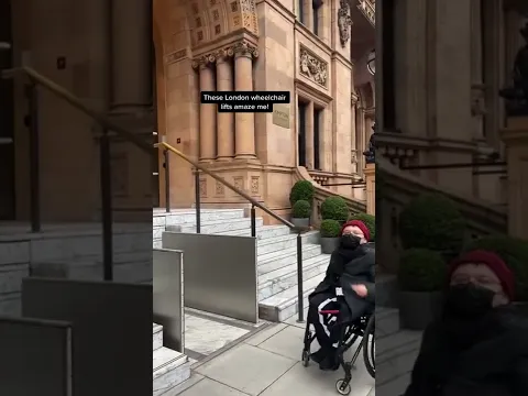 AMAZING Wheelchair Lift Design 😍♿ #Shorts