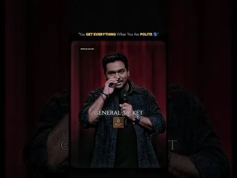 "Zakir Khan Defining The Most Easy Thing Is Being Polite To Everyone"#shorts #ytshorts #zakirkhan