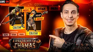 🔥  ASSISTA E GANHE PRÊMIOS  🔥 NOVO CODIGUIM  FREE FIRE 🔥 DROPZIM + CODIGUIM DO PASSE🔥