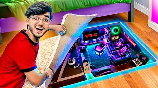 I Built a SECRET Room You'd Never Find!