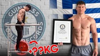 THE HEAVIEST TRICEP DIP (GUINNESS WORLD RECORD) / Slidismode