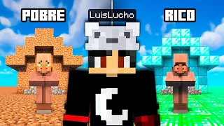 Encontré al ALDEANOS más rico de Diamantes del Minecraft
