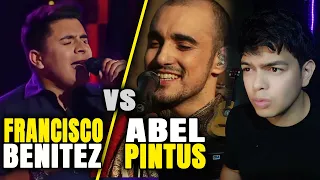FRANCISCO BENITEZ vs ABEL PINTOS - SIN PRINCIPIO NI FINAL (Comparación de voces) LA VOZ ARGENTINA