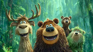Uma jornada selvagem pela selva de pedra | filme de animação para toda a família!