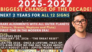 Saturn Conjunct Neptune - Next 2 Years For All 12 Zodiac Signs 🚀  2025-2027 Tarot Horoscope