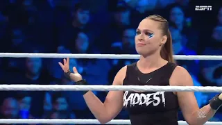 Ronda Rousey Vs Emma por el Campeonato - WWE SmackDown 28 de Octubre 2022 Español Latino