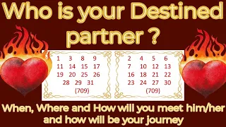 Who is your Destined Partner? When, Where and How will you Meet? Timeless Tarot Reading 💃🕺