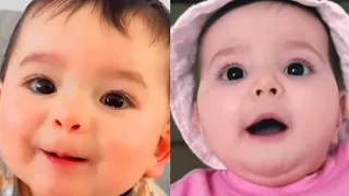 Pretty little baby || Cute babies Compilation || Baby laughing hysterically 😍🤣