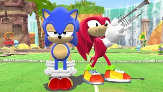 Sonic the Hedgehog! - 360°  - Trumpet Meme PT4! KNUCKLES (The First 3D VR Game Experience!)