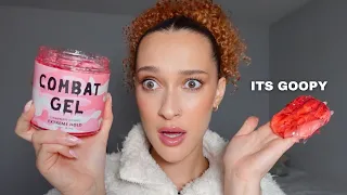 TRYING A VIRAL TIKTOK HAIR GEL | PINK COMBAT GEL