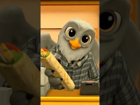Сова из 99 Ночей в Лесу Работает в Shawarma Kiosk (SFM Анимация)