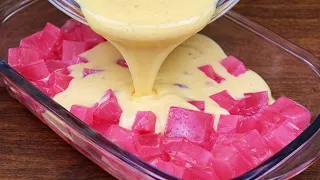 PINK GELATIN TRICK (It's EASY TO DO) How to Make the Homemade Gelatin Trick with ONLY 2 Ingredients