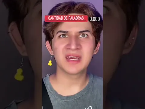 Te dan una cantidad de palabras que podrás usar cada día… [PT. 4]  #shorts
