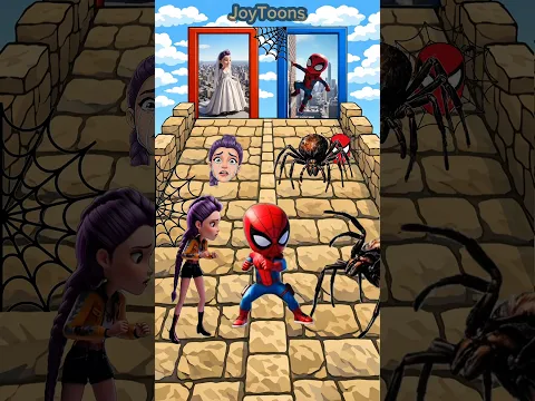 POV: Can SpiderMan Jinu Save Rumi? 😱🕷️