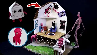 Making All Trevor Henderson Creatures HOUSE! ➜ Clay Art