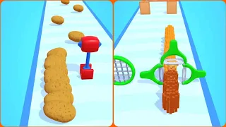Potato Rush 🍠🍟 Funny Chips 🍠🍟Levels 36&37 Gameplay