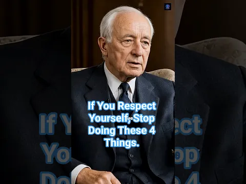 If You Respect Yourself, Stop Doing These 4 Things.  #facts #mindset #stoicphilosophy