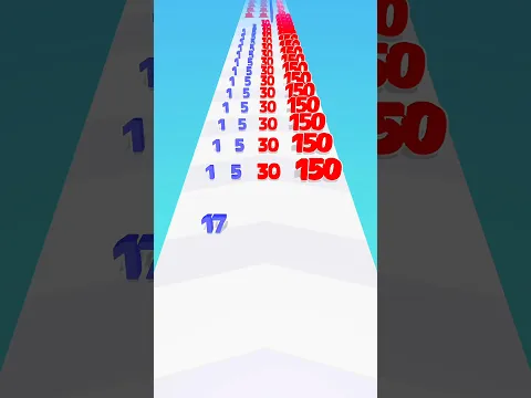 Number Merge Runner Lvl - 15 #shorts #games #viral