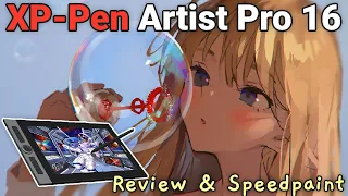 Review: XP-Pen Artist Pro 16 + Speedpaint