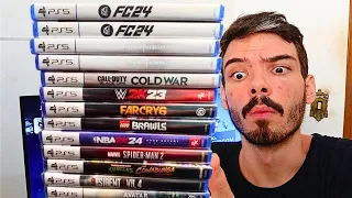 Nossa Coleção de Jogos de PS5 - Mostrando Todos os Jogos