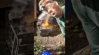 Cabin Caught On Fire Nearly Goes Wrong!