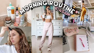 6:45AM SPRING MORNING ROUTINE | Healthy & Productive