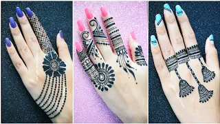 Trendy Mehndi Designs💜❤️💙 | 3 Different Type Mehndi Designs