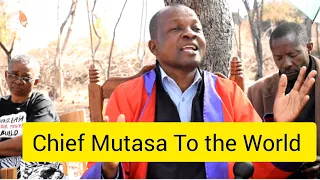 Vanhu vakaurairwa Mugomo Rekunyanga.   Chief Mutasa