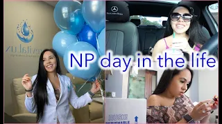 DAY IN THE LIFE OF A SELF EMPLOYED NURSE PRACTITIONER! BUSINESS ERRANDS + NURSE'S WEEK