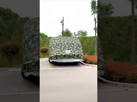 совет автомобилистам! гараж накидка с электроприводом. от дождя, от Солнца. Смотри описание