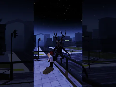 Dino Kid's older Brother scared of the Deer in 99 nights in the Forest