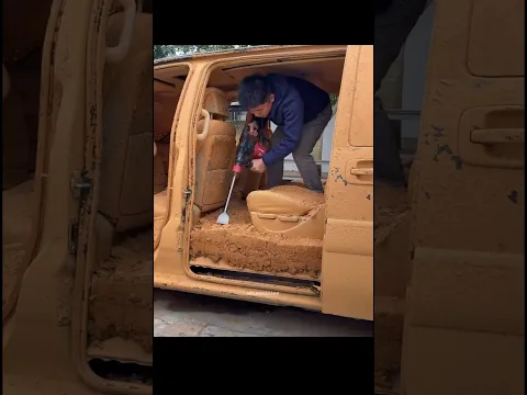 Dad Turned Trash Car into New for her Daughter’s friend birthday surprise 😍❤️