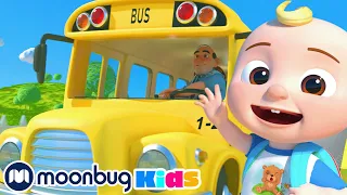 The Wheels on the Bus! | @CoComelon | Sing Along | Learn ABC 123 Cartoons and Songs