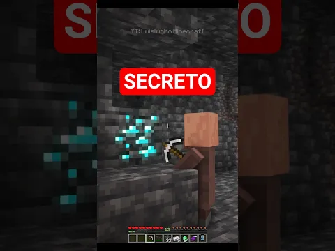 Este es el Secreto de este aldeano para conseguir Diamantes en Minecraft