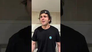 47 días encerrado en el cuarto de baño…