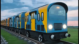 Lego Train  Bogie Split cartoon 🚋 - Lego City Movies - Choo choo train kids videos